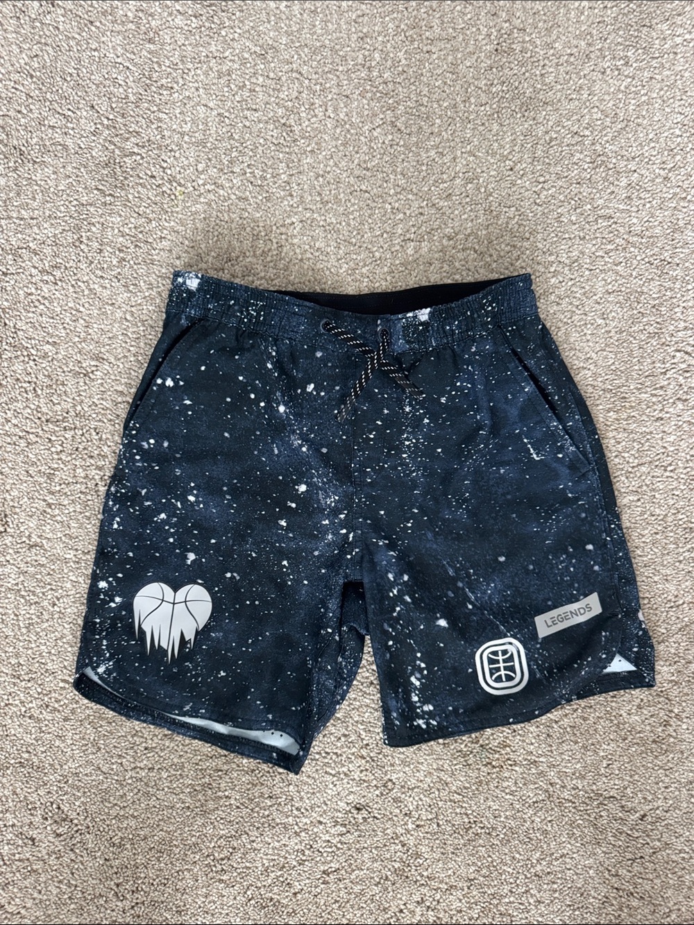 Kids overtime Coldhearts Athletic Shorts with Drawstring